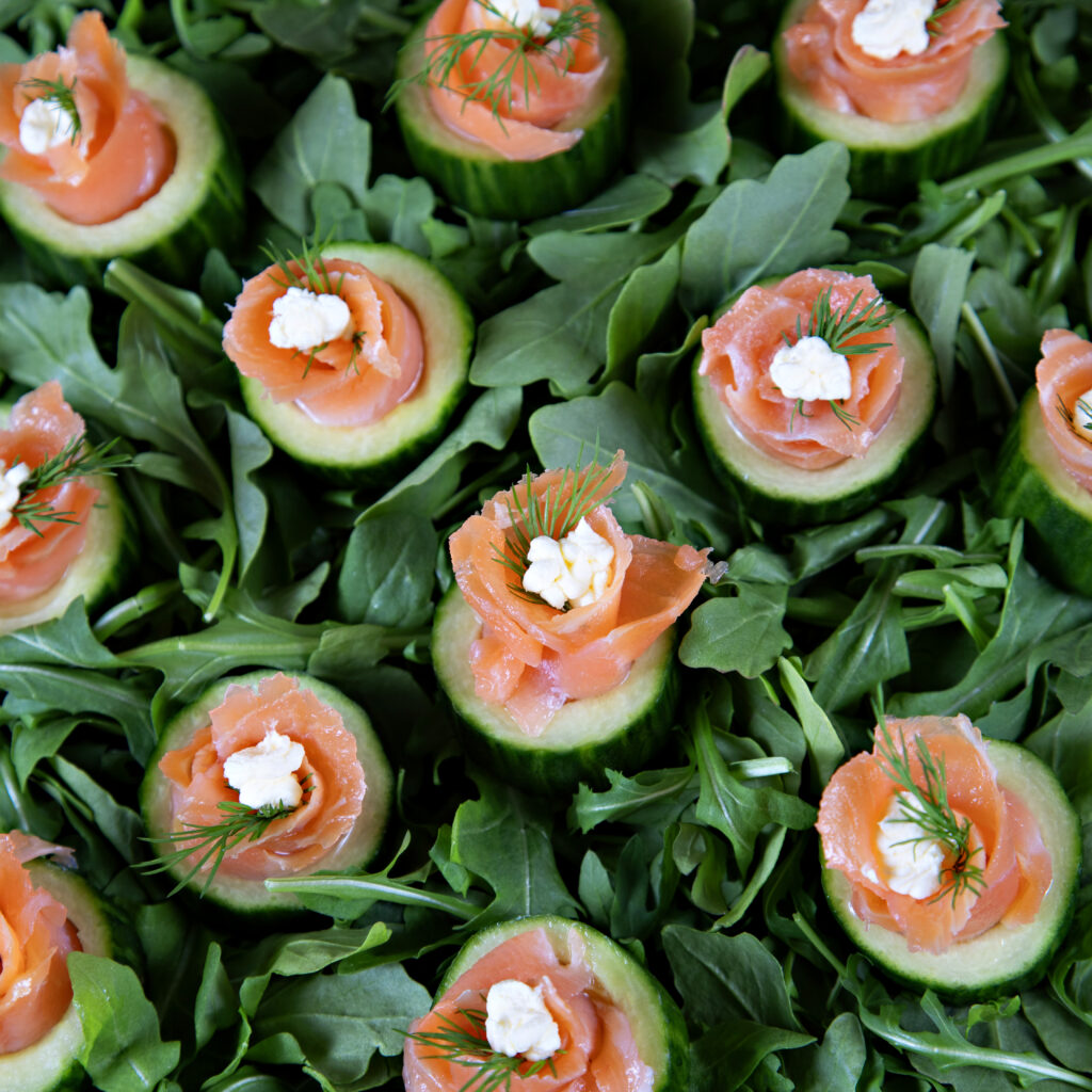 Smoked Salmon Canape (GF)