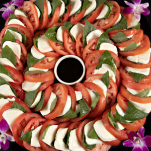 Mozzarella Caprese Platter