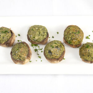 Stuff Mushrooms - Spinach