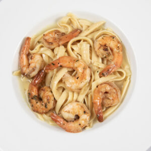 Shrimp Scampi w/fettucine